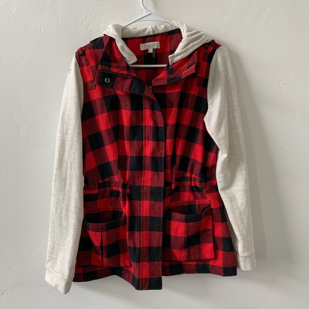Buffalo plaid jacket